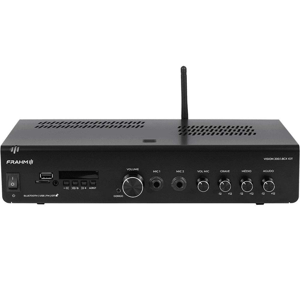 Equipamento de áudio: Amplificação multizona